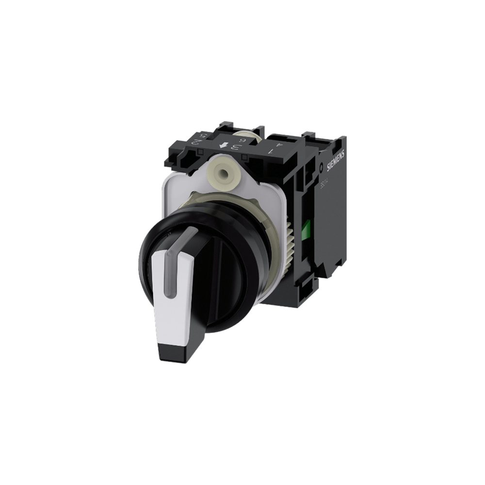 Siemens 3SU1100-2BL60-1NA0 - 22MM PLASTİK KALICI MANDAL BUTON 1NO 1-0-2