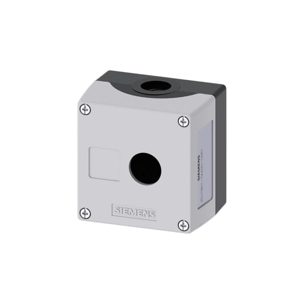 Siemens 3SU1801-0AA00-0AB1 - PLASTİK BOŞ KUTU 1 DELİKLİ
