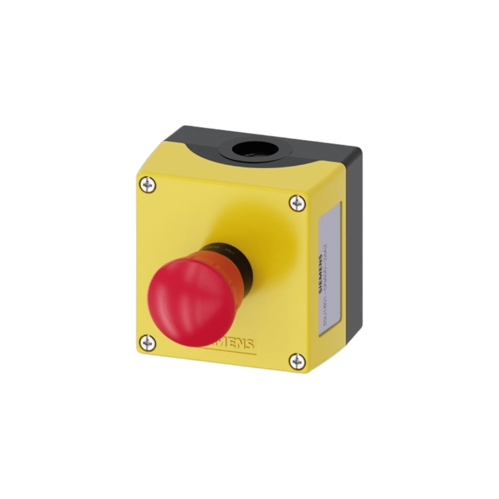 Siemens 3SU1801-0NA00-2AA2 - PLASTİK BOŞ KUTU 1 DELİKLİ SARI