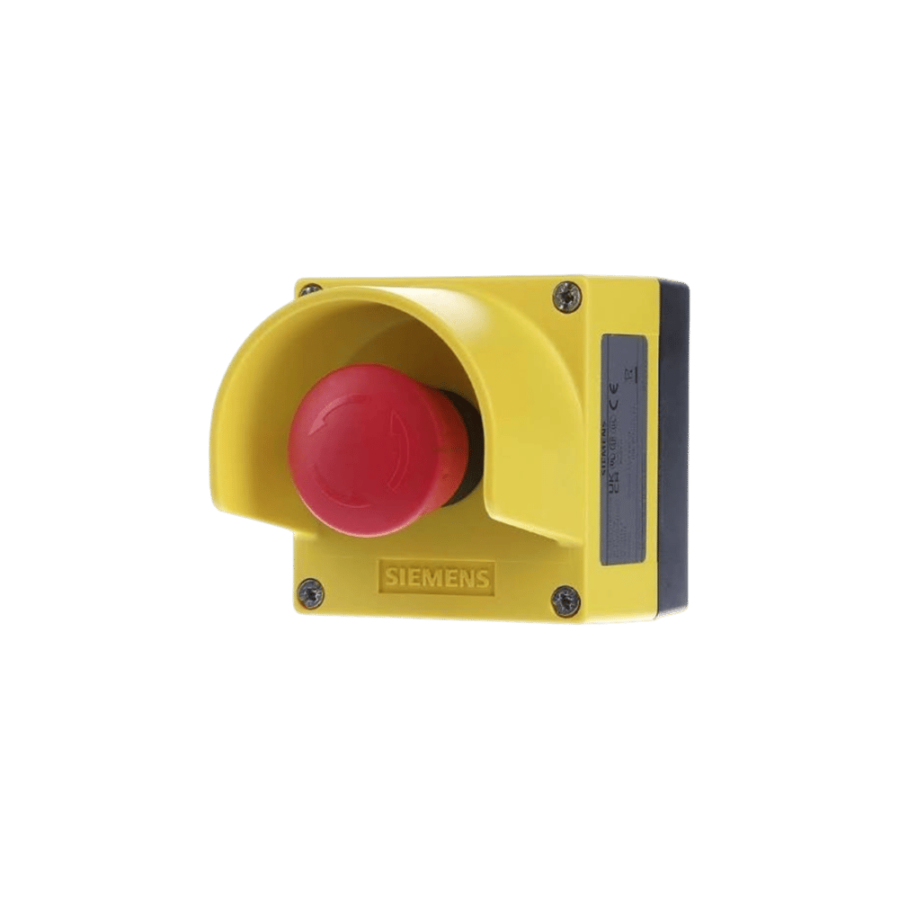 Siemens 3SU1801-0NA00-2AC2 - PLASTİK BOŞ KUTU 1 DELİKLİ KIRMIZI