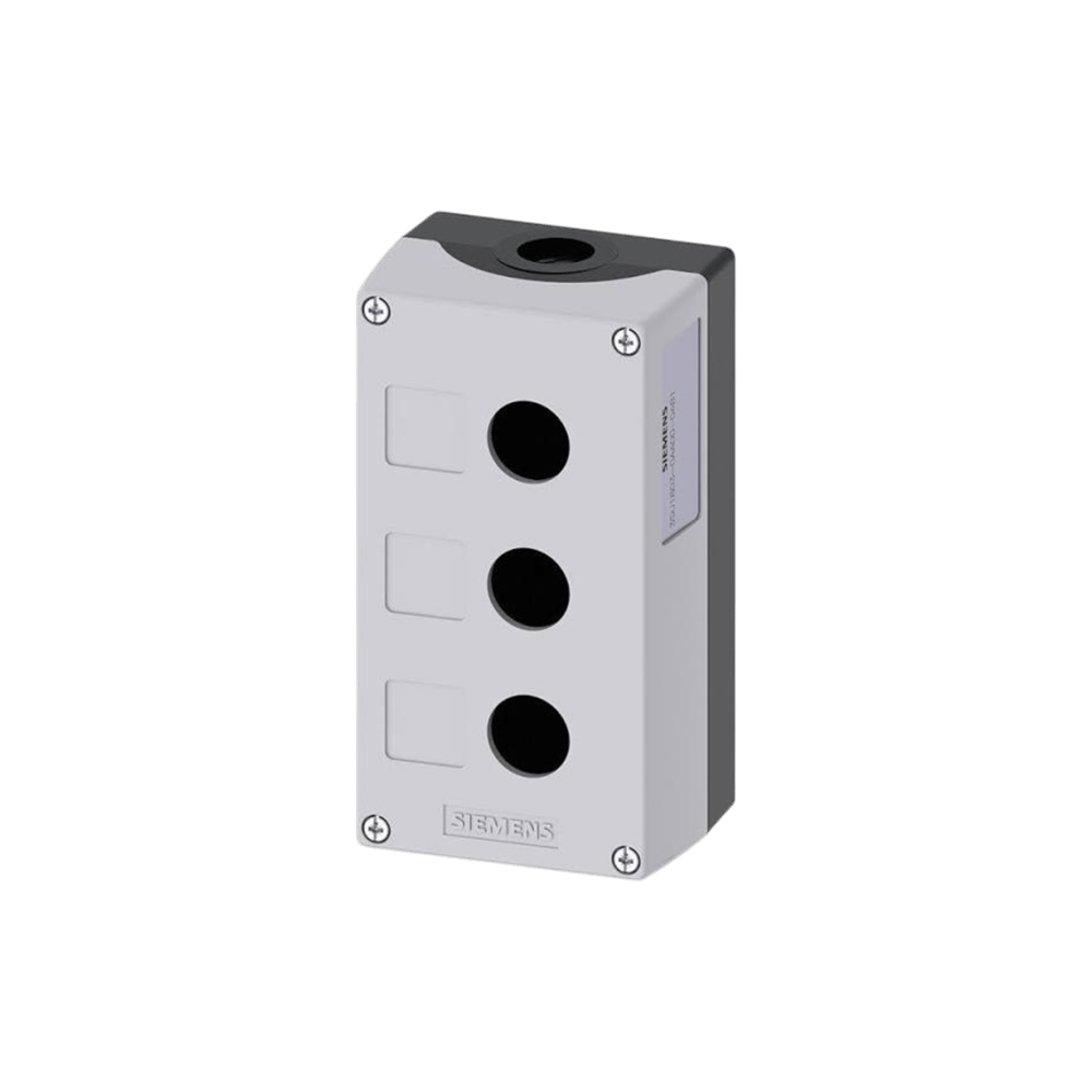 Siemens 3SU1803-0AA00-0AB1 - PLASTİK BOŞ KUTU 3 DELİKLİ