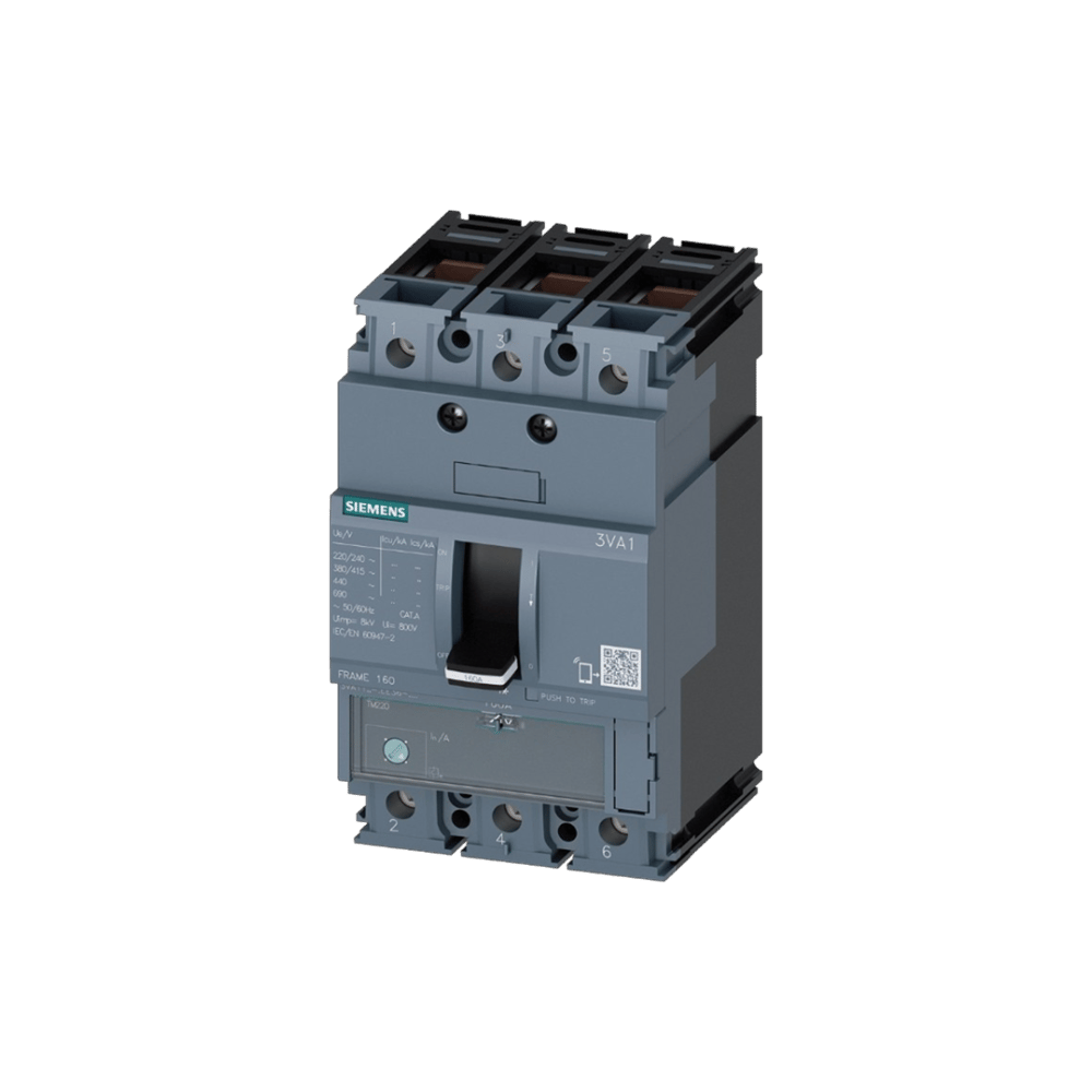 Siemens 3VA1132-4EE36-0AA0 - 3VA1 3P 50A 36kA TM220 MCCB