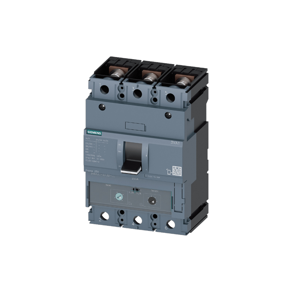 Siemens 3VA1225-5EF32-0AA0 - 3VA12 175-250A TM240 55KA 3P ŞALTER