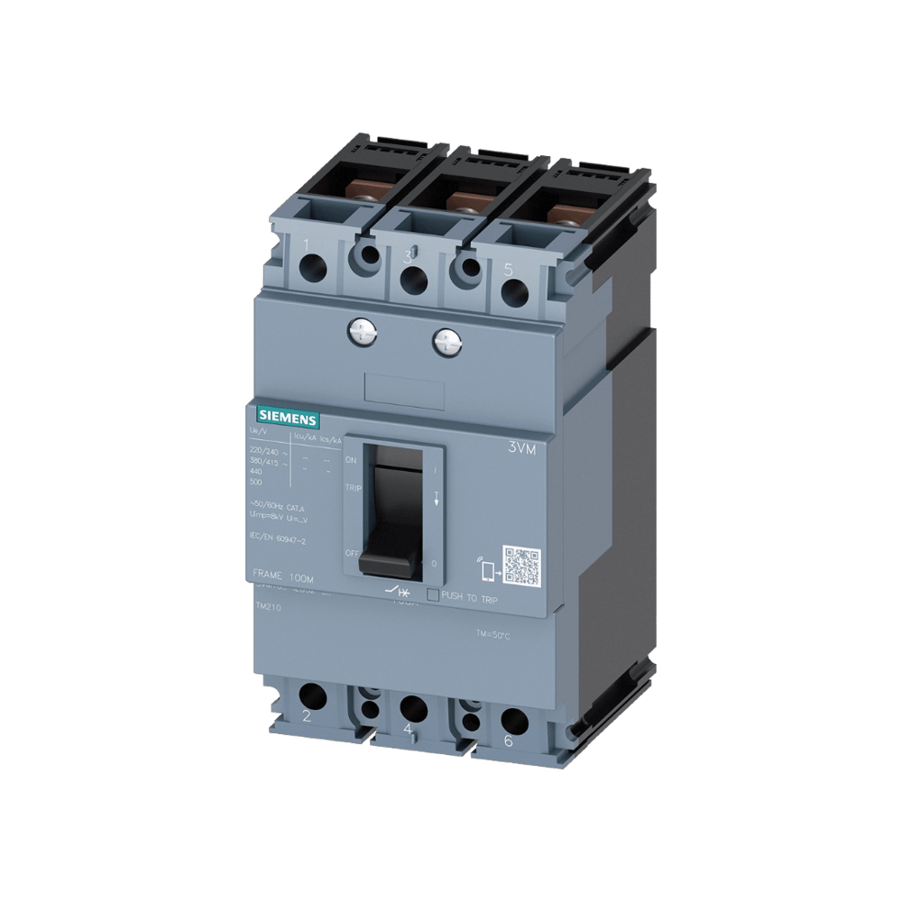 SIEMENS 3VM1080-3ED32-0AA0 Kompakt Şalter 80A 25kA 3K