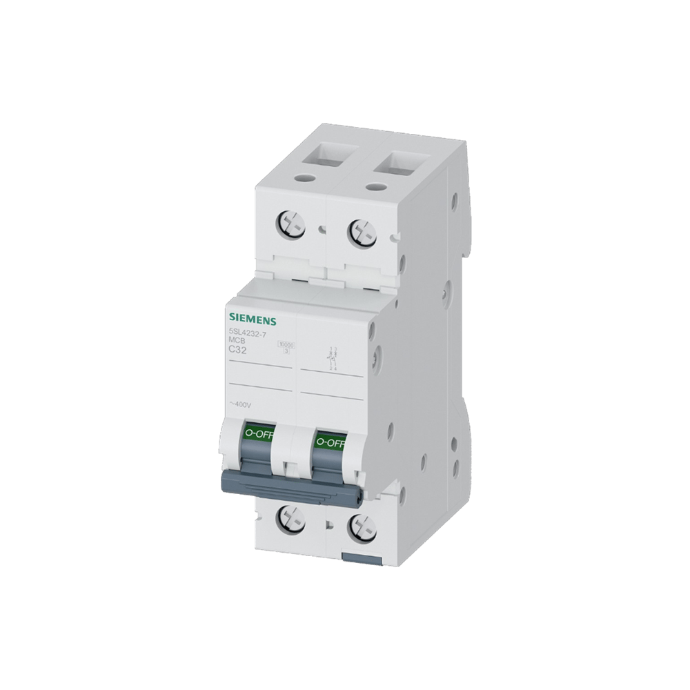 Siemens 5SL4232-7 - 32A 2 KUTUP 10KA C TİPİ OTOMATİK SİGORTA