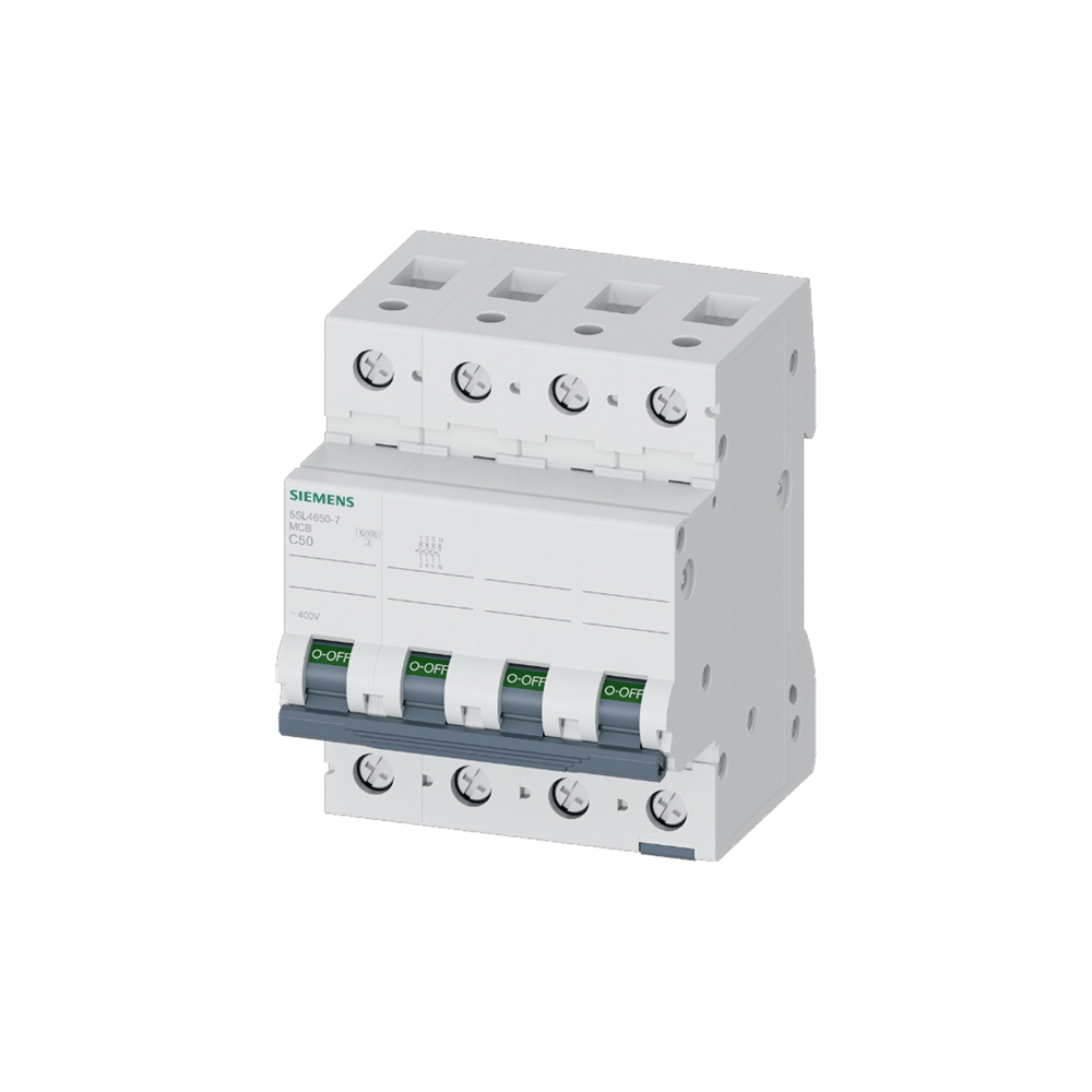 Siemens 5SL4250-7 - 50A 2 KUTUP 10KA C TİPİ OTOMATİK SİGORTA