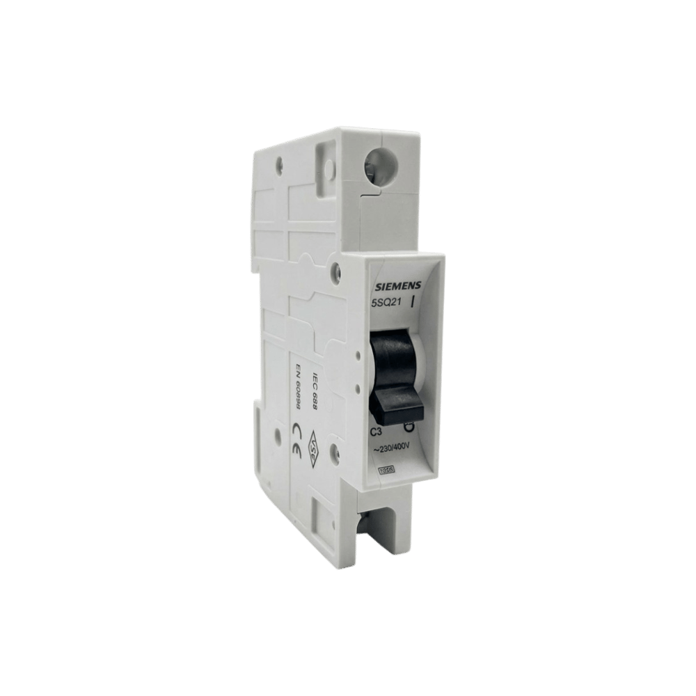 Siemens 5SQ2170-2YA03 C3 3A Otomatik Sigorta 1P 6kA Minyatür Devre Kesici (MCB)