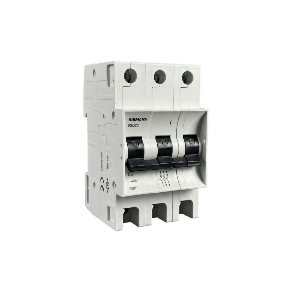 Siemens 5SQ2370-2YA06 C6 6A 3P 3kA Otomatik Sigorta (MCB)