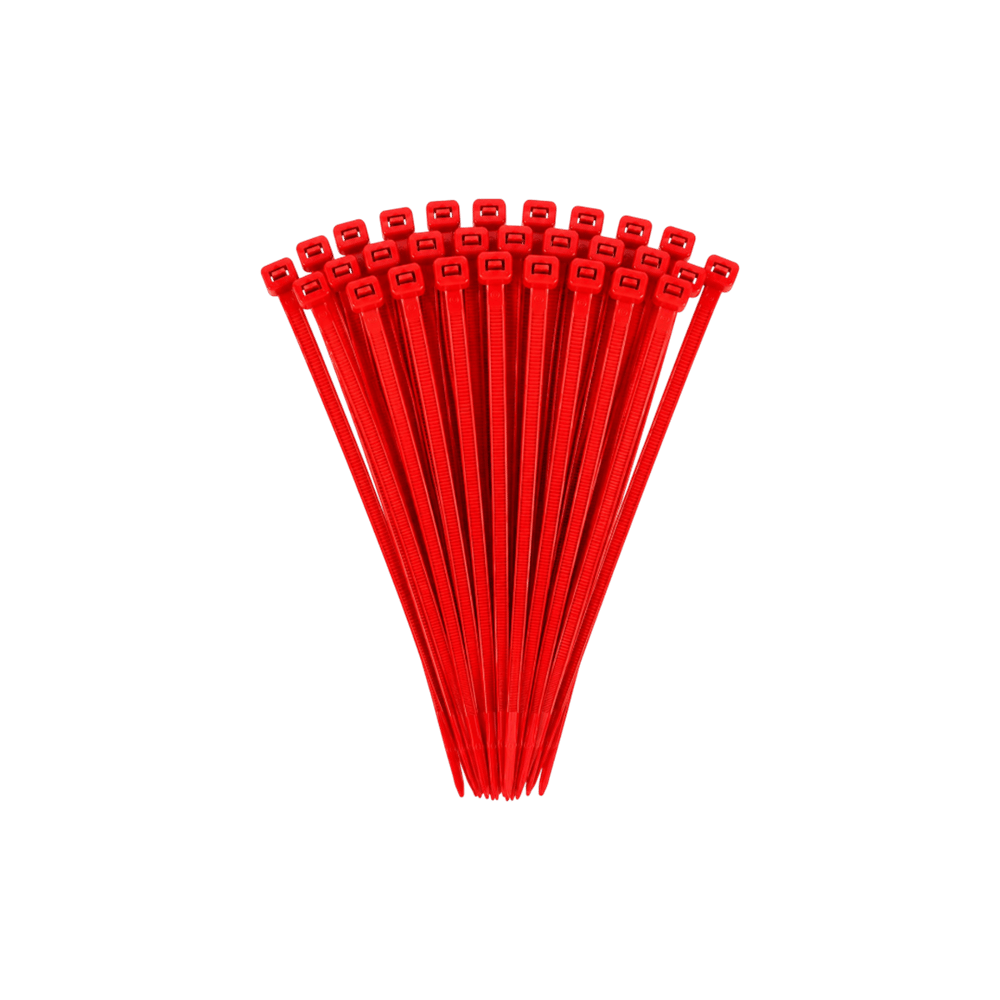 Tügen Kırmızı Kablo Bağı 8,0 x 370 mm 100 Adet