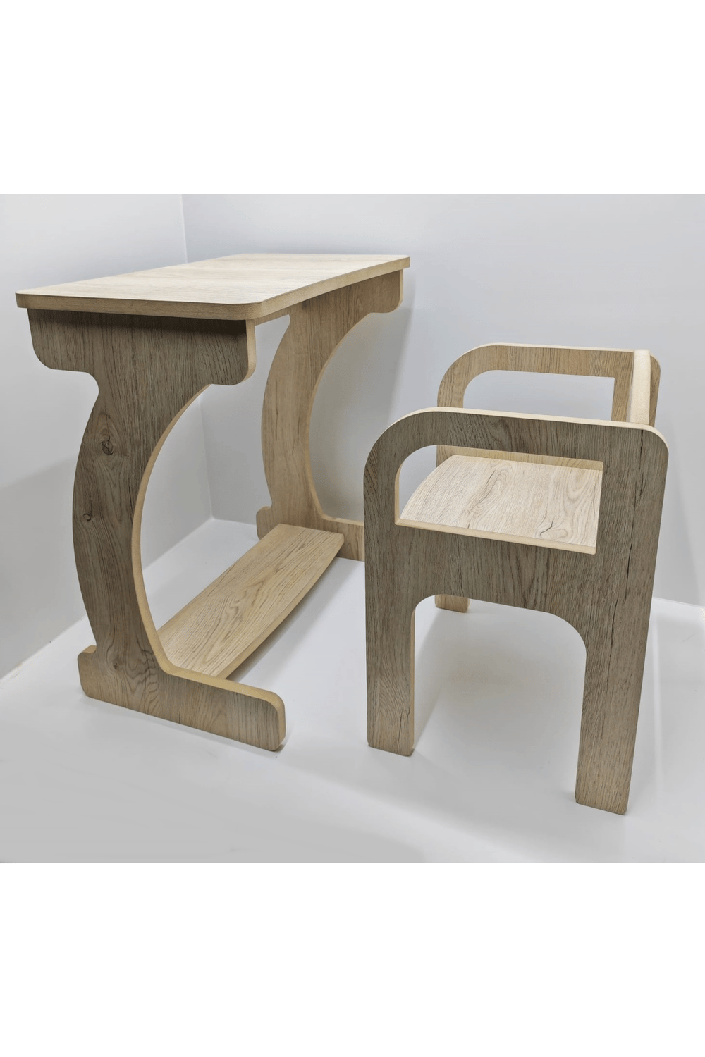 Çocuk Masa Sandalye Seti – 18 mm MDF Lam (DEMONTE)