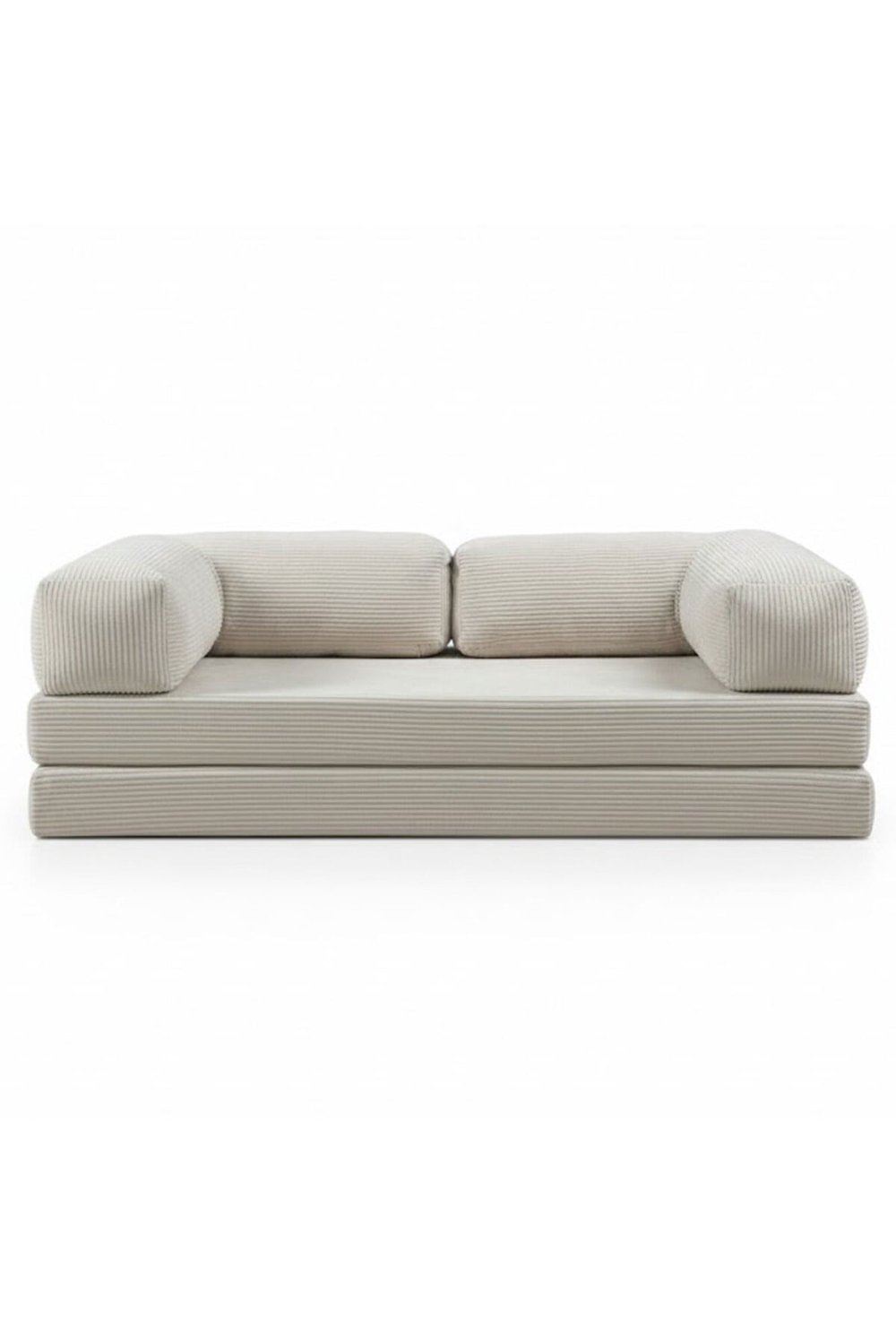 İnci Fitilli Kadife Modüler Köşe Koltuk Kanepe Tamamen Sünger