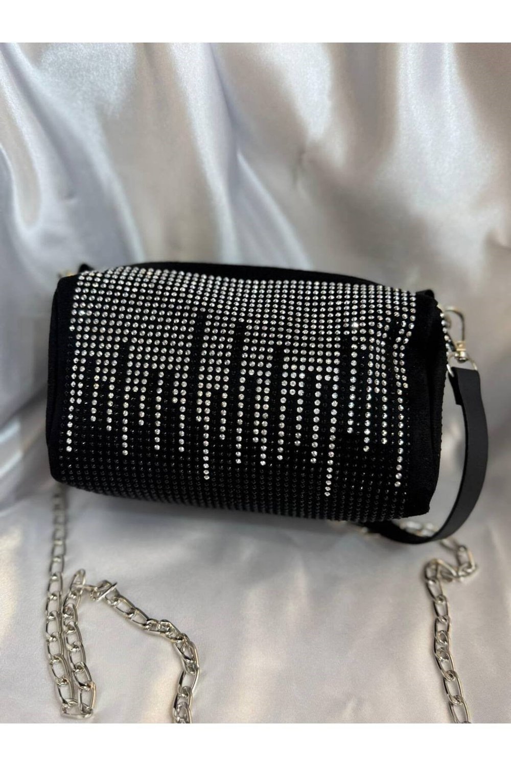 Taşlı Kadın Abiye Çanta Kısa ve Uzun Askılı