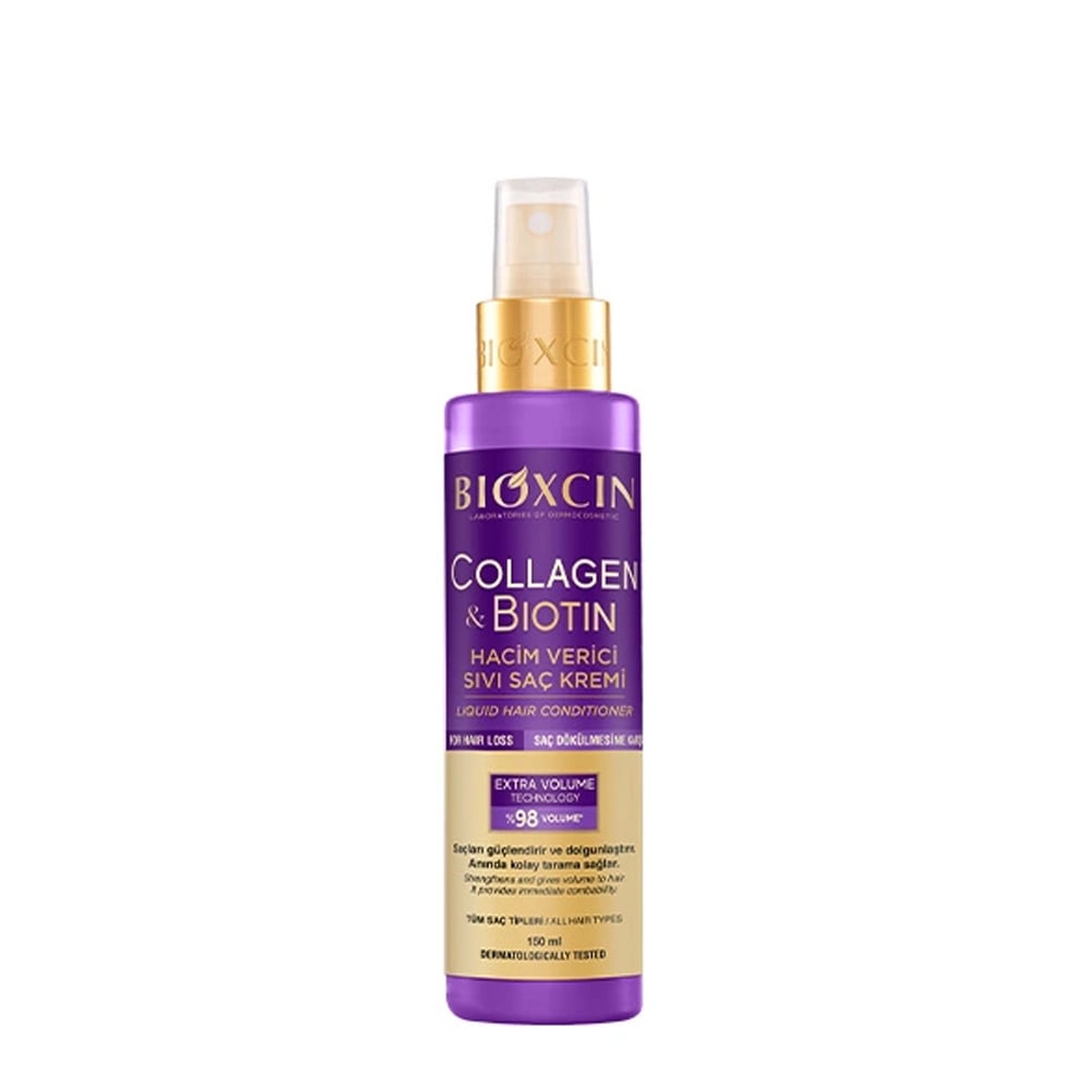 Bioxcin Collagen & Biotin Hacim Verici Sıvı Saç Bakım Kremi 250 ml