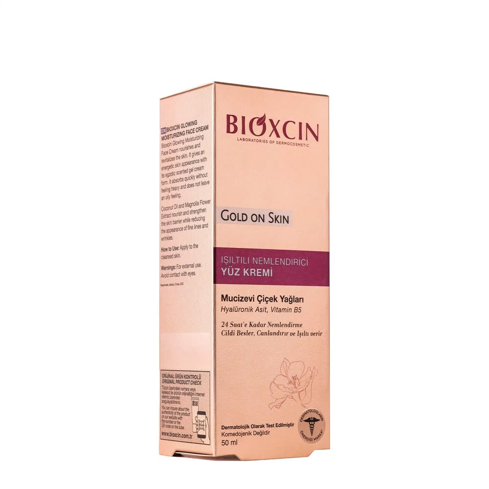 Bioxcin Gold On Skin Işıltılı Nemlendirici Yüz Kremi 50 ml