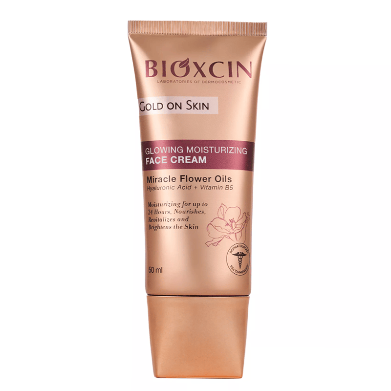 Bioxcin Gold On Skin Işıltılı Nemlendirici Yüz Kremi 50 ml
