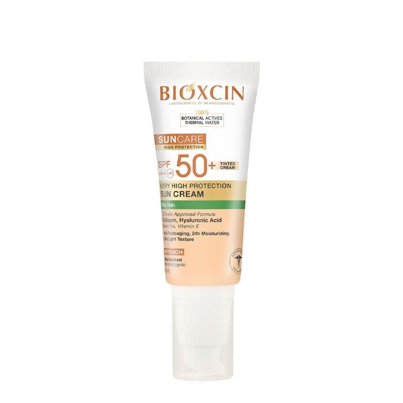 Bioxcin Sun Care Yağlı Ciltler İçin Hipoalerjenik SPF50+ Güneş Kremi 50 ml