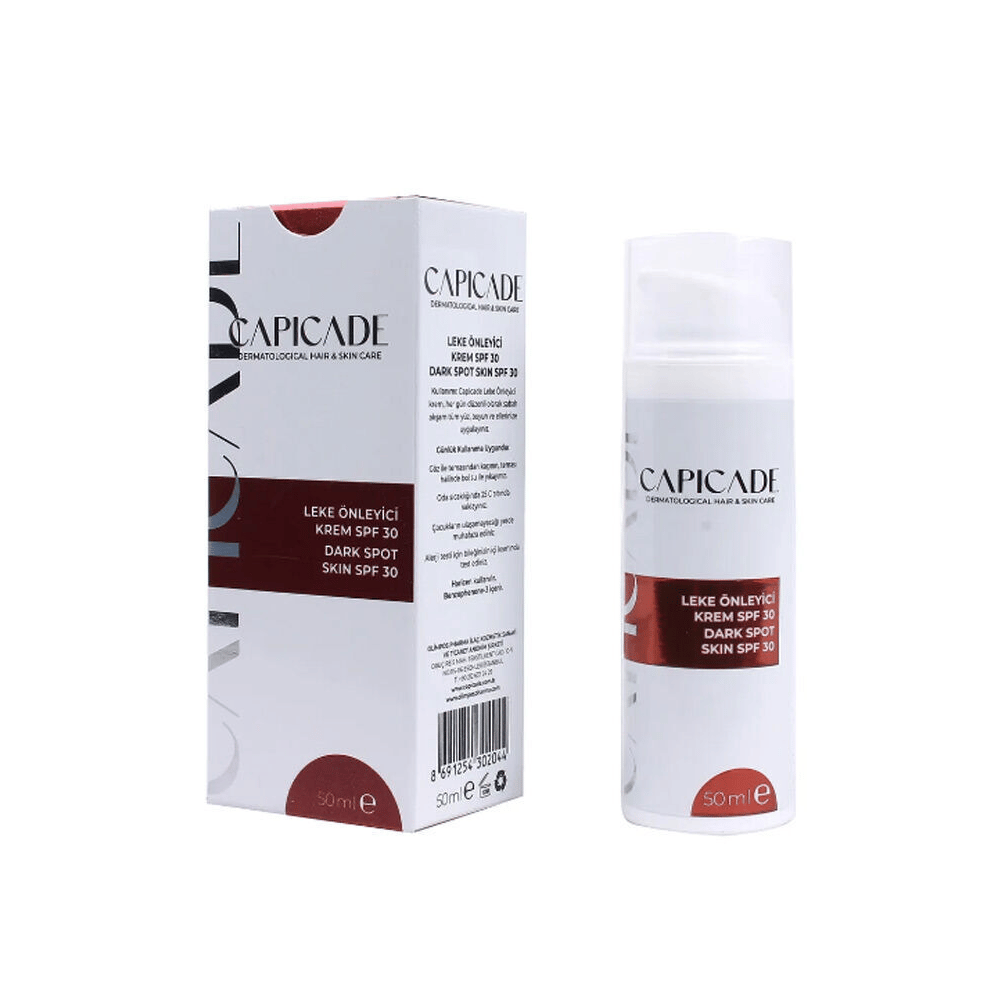 Capicade Leke Önleyici SPF30+ Krem 50 ml