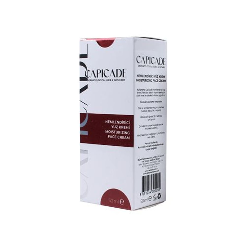 Capicade Nemlendirici Yüz Kremi 50 ml