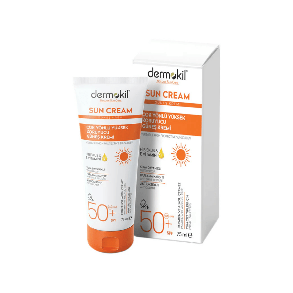 Dermokil Çok Yönlü Yüksek Koruyucu SPF50+ Güneş Kremi 75 ml