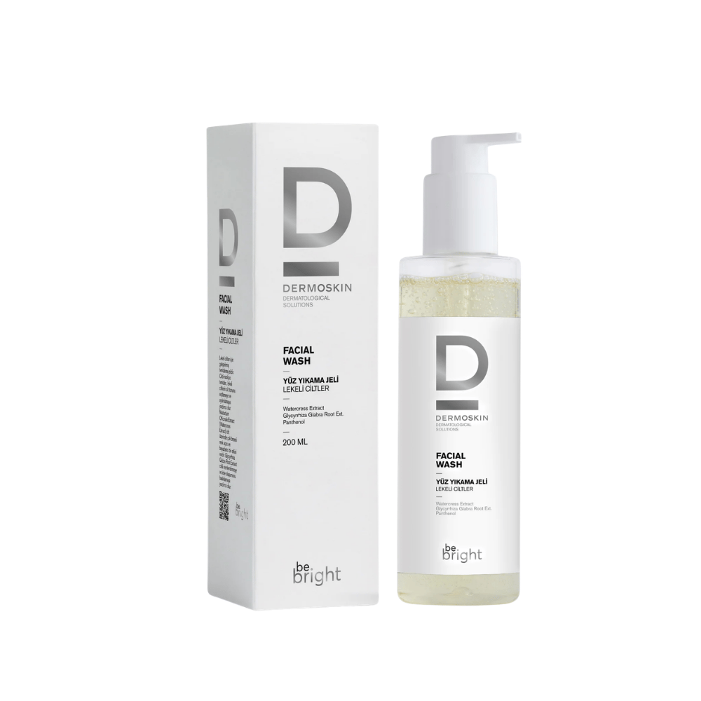 Dermoskin Be Bright Lekeli Ciltler İçin Yüz Yıkama Jeli 200 ml