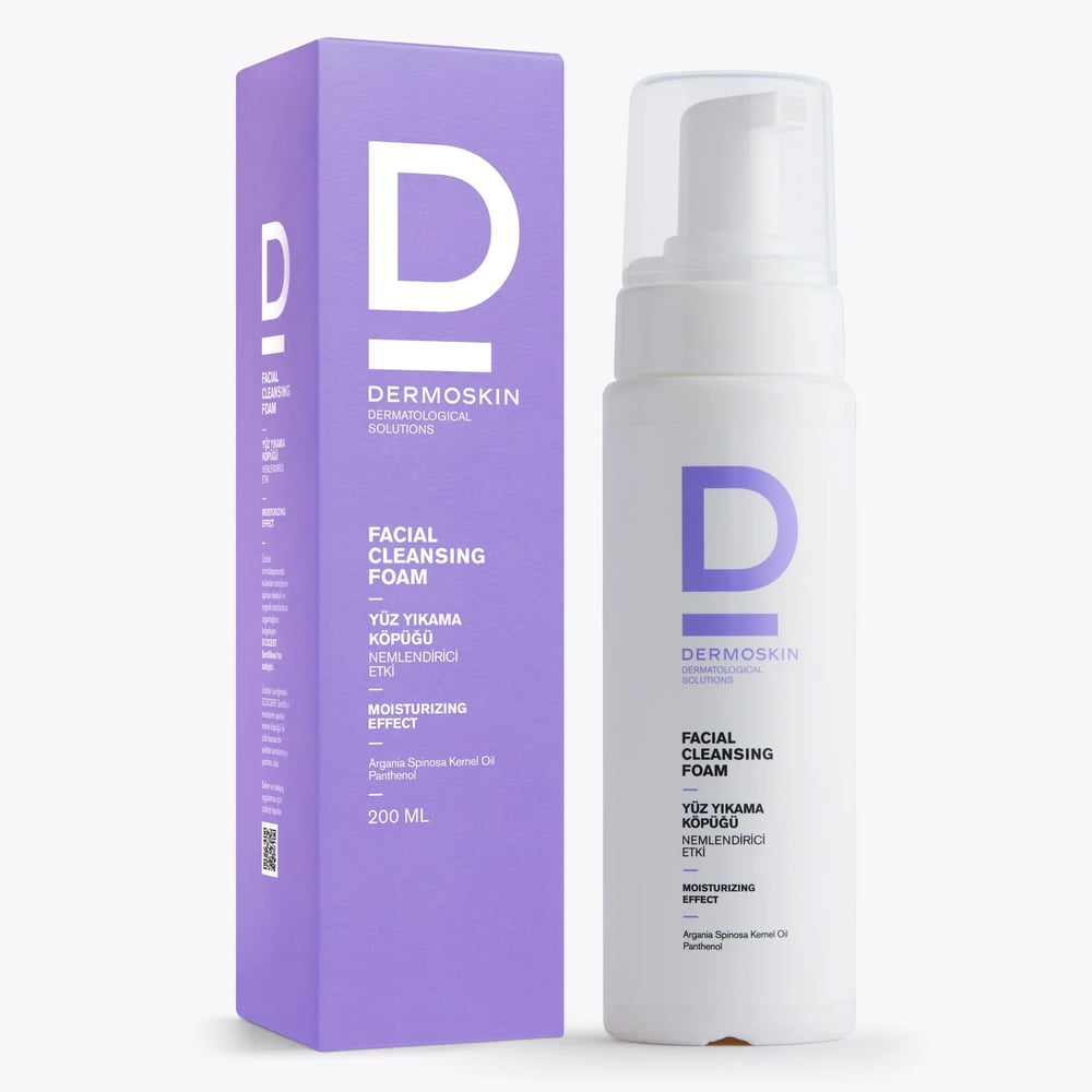 Dermoskin Nemlendirici Etkili Yüz Yıkama Köpüğü 200 ml