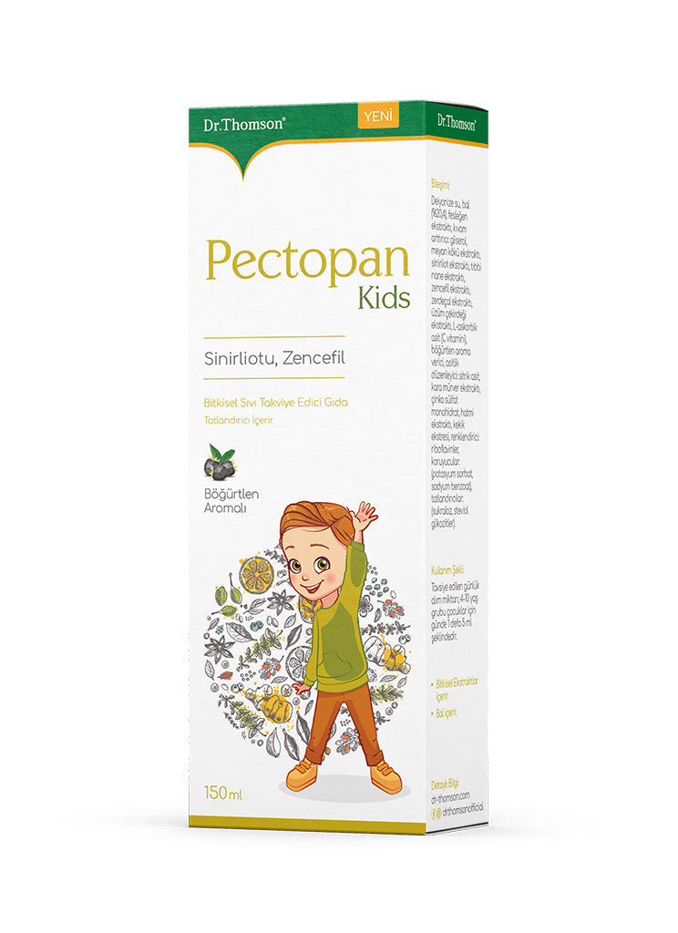 Dr. Thomson Pectopan Kids Böğürtlen Aromalı 150 ml