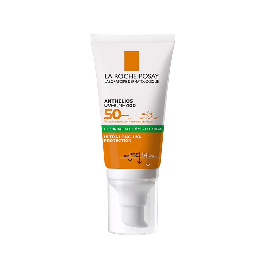 La Roche Posay Anthelios Oil Control Gel Cream Spf50+ Yağlı ve Karma Ciltler İçin Yüz Güneş Kremi 50 ml