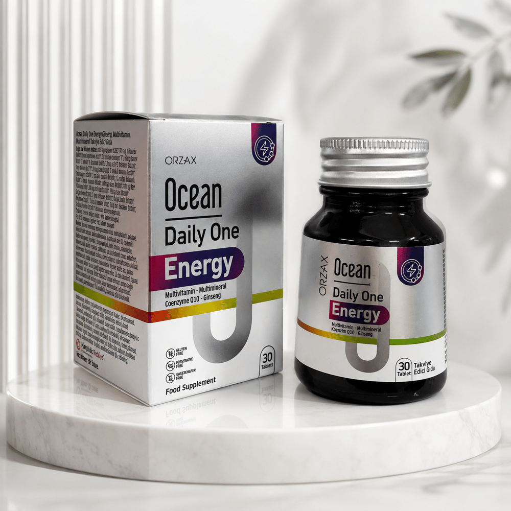 Orzax Ocean Daily One Energy 30 Tablet (YENİ AMBALAJ)