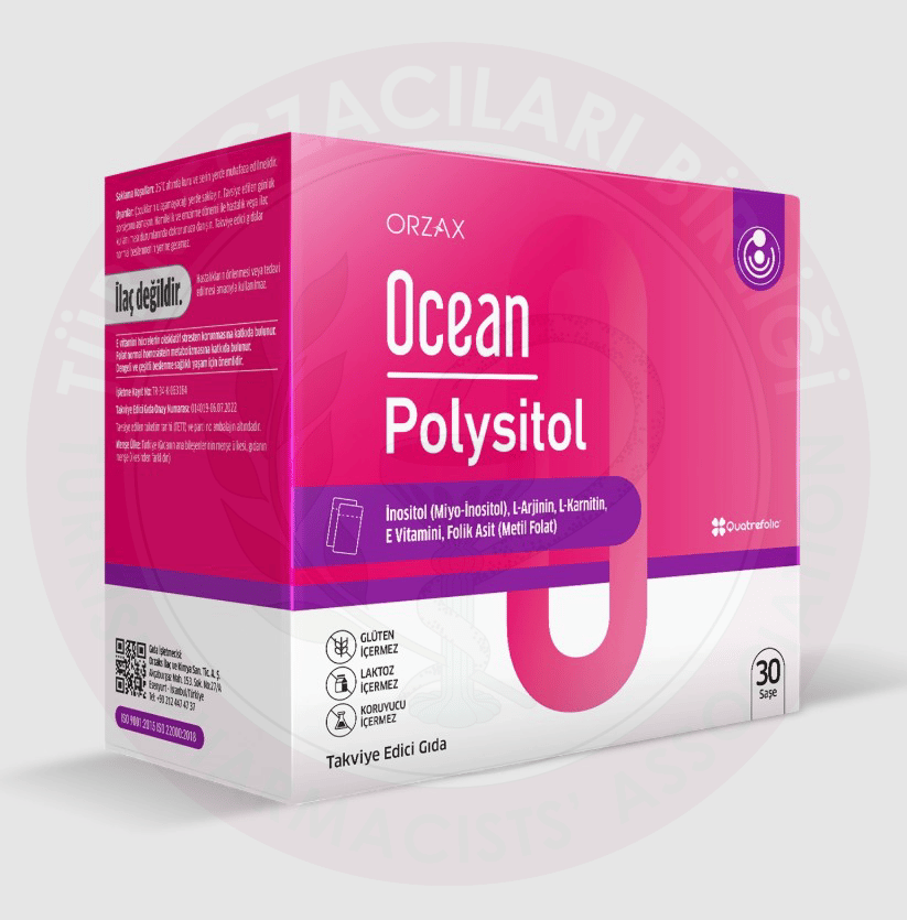 Orzax Ocean Polysitol Takviye Edici Gıda 30 Saşe - Folik Asit 400 µg