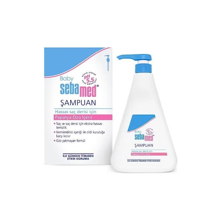 Sebamed Baby Papatya Özlü Şampuan 500 ml