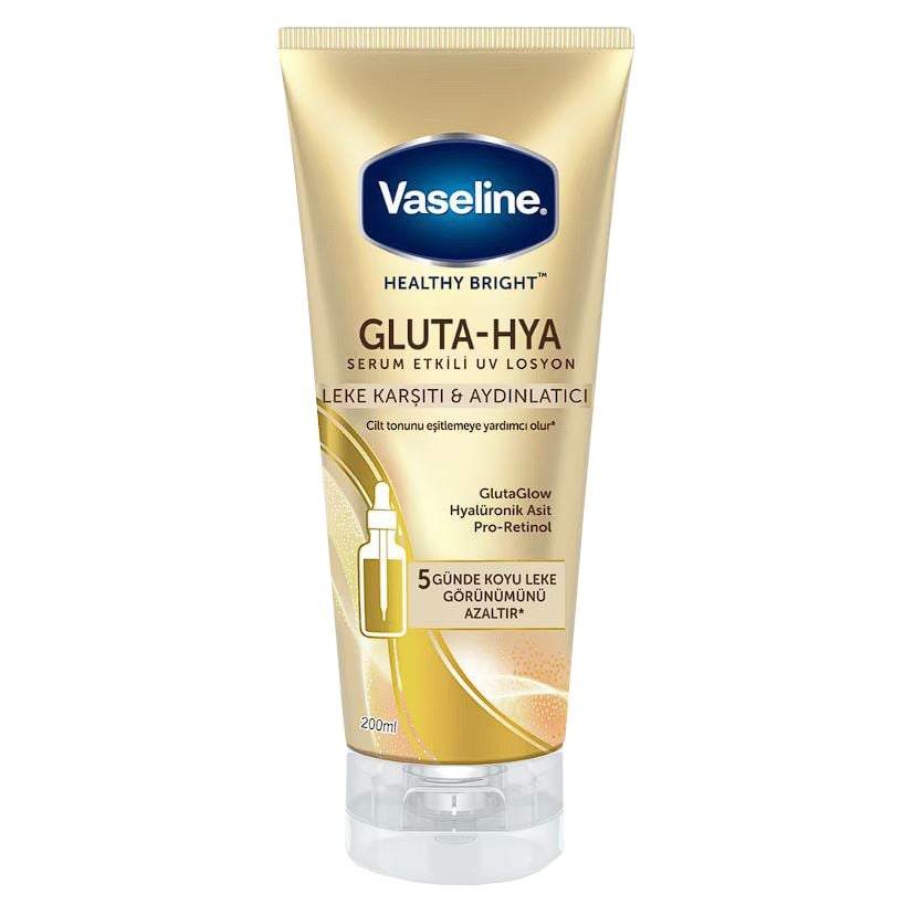 Vaseline Gluta HYA Leke Karşıtı ve Aydınlatıcı Serum Etkili UV Krem 200 ml
