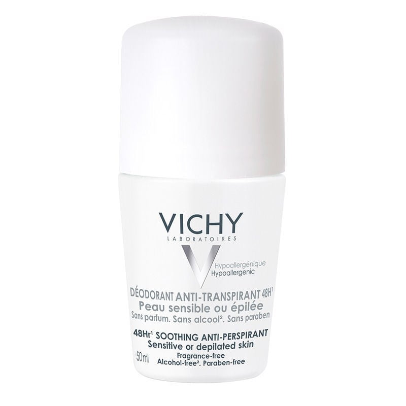 Vichy Hassas Ciltler İçin Terleme Karşıtı Roll-On 50 ml