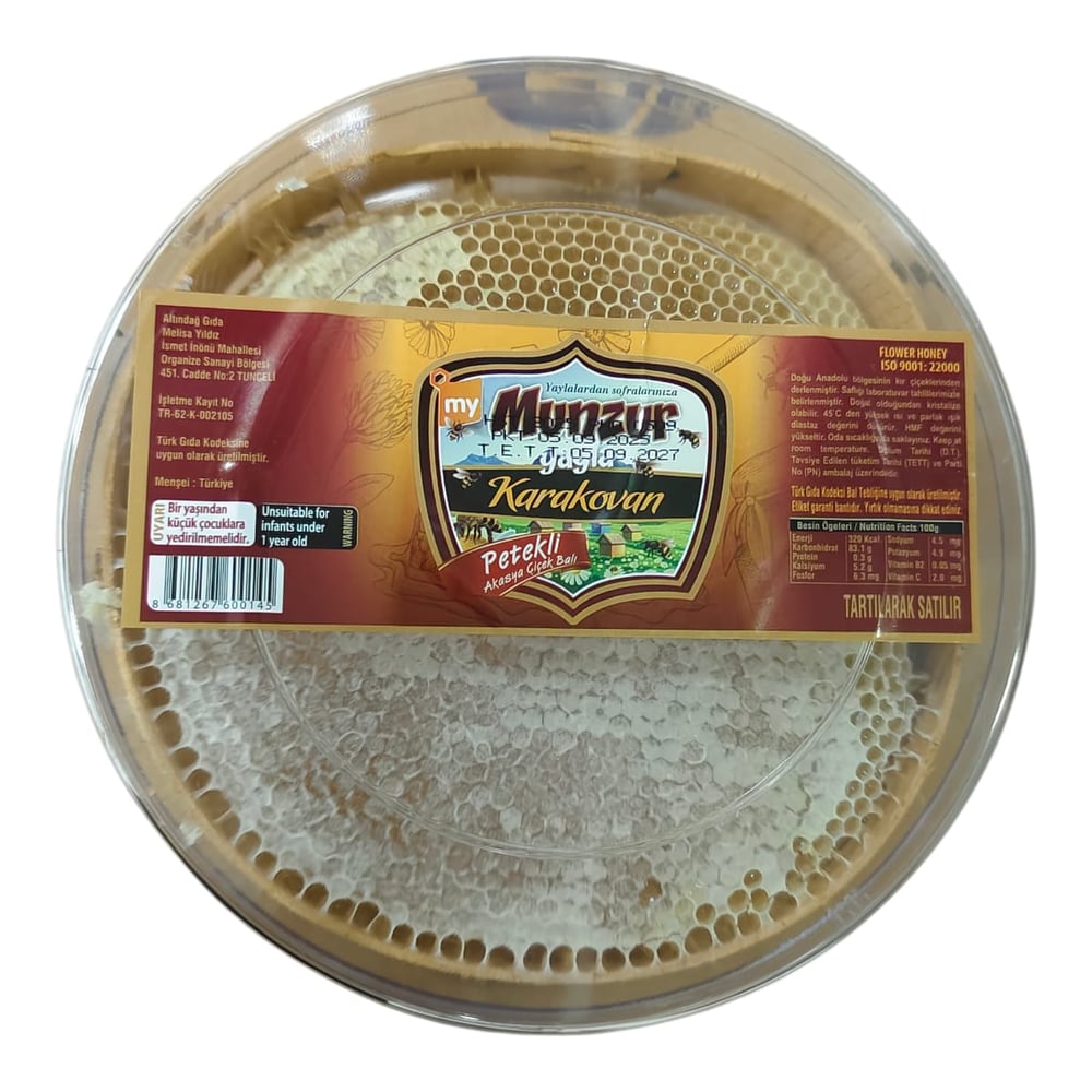 1100 gram Munzur Karakovan Balı