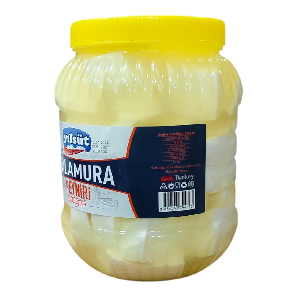 1400 gram YILSÜT Salamura Peyniri
