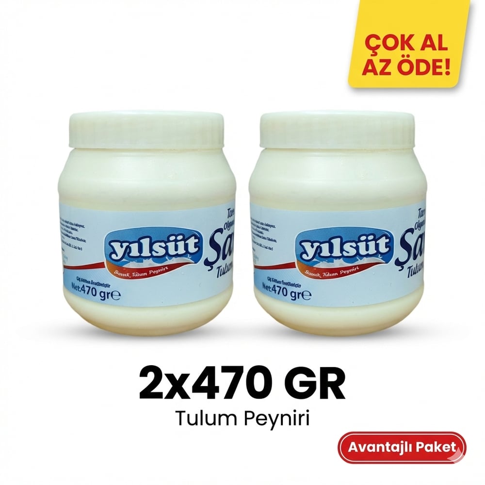 470 gram YILSÜT Şavak Tulum Peyniri (2 adet)