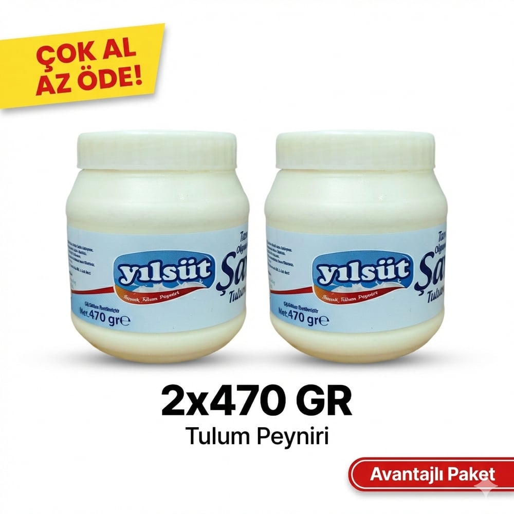 470 gram YILSÜT Şavak Tulum Peyniri (2 adet)