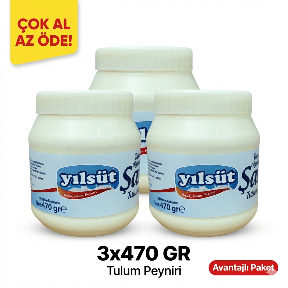 470 gram YILSÜT Şavak Tulum Peyniri (3 adet)