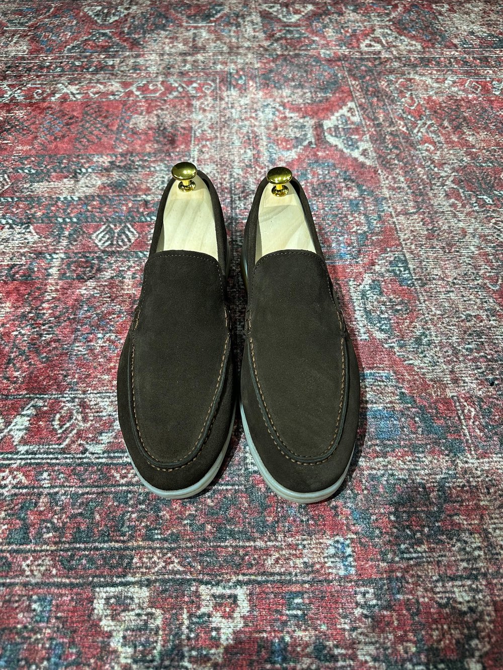  L.P. HAKİKİ DERİ SÜET LOAFER AYAKKABI | KAHVERENGİ