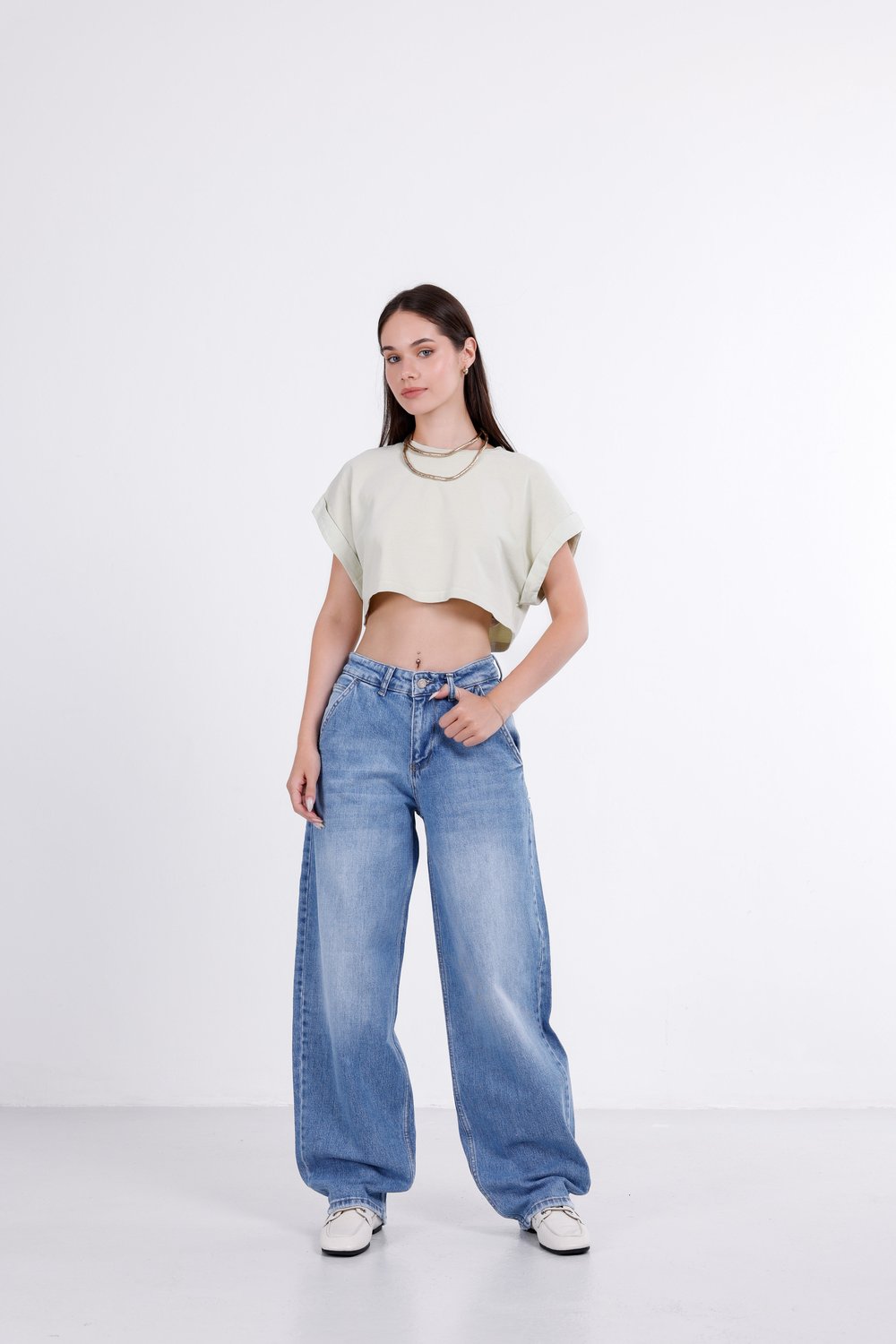 Baggy Barrel Jean