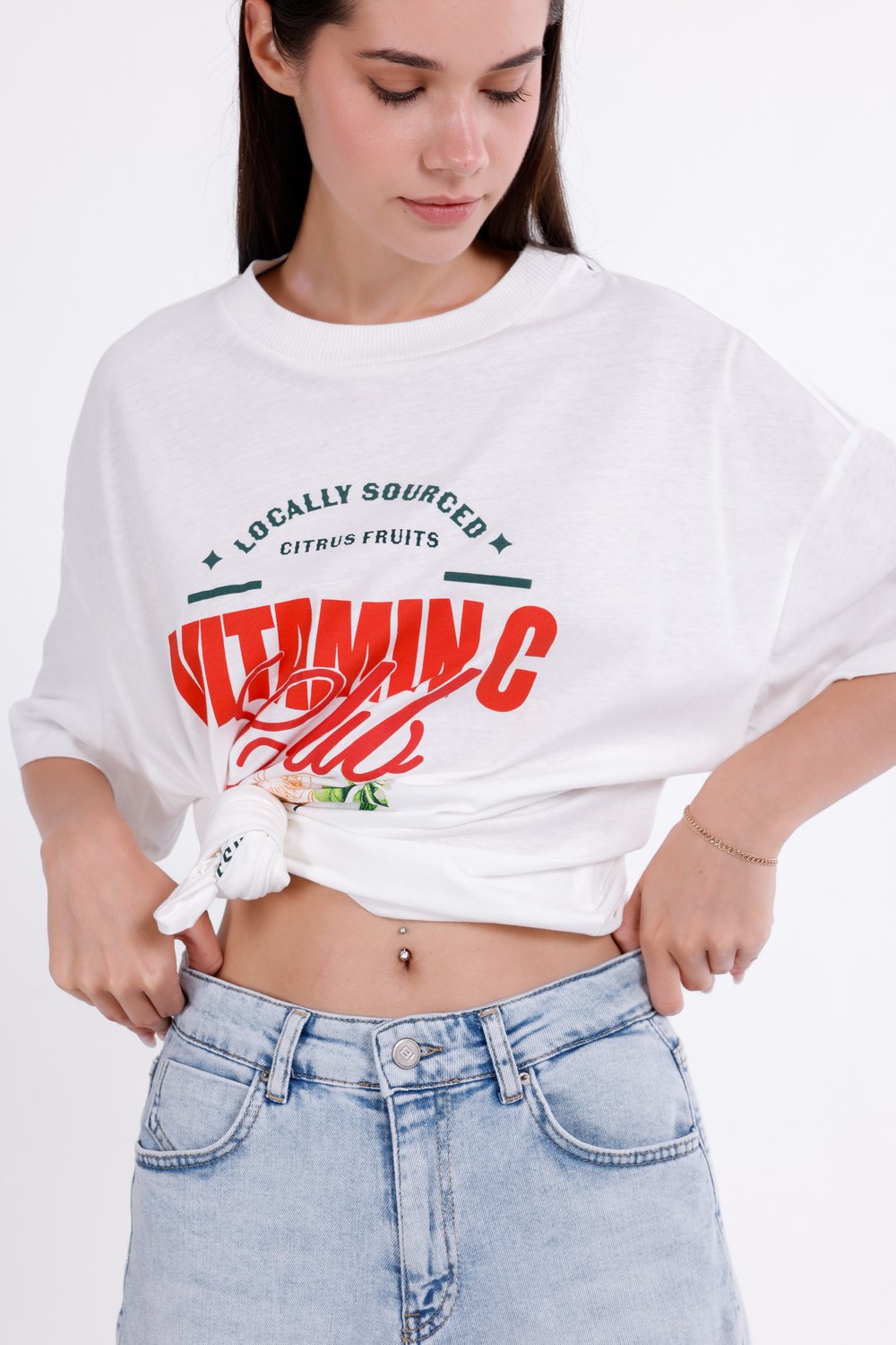 Baskılı Oversize T-Shirt