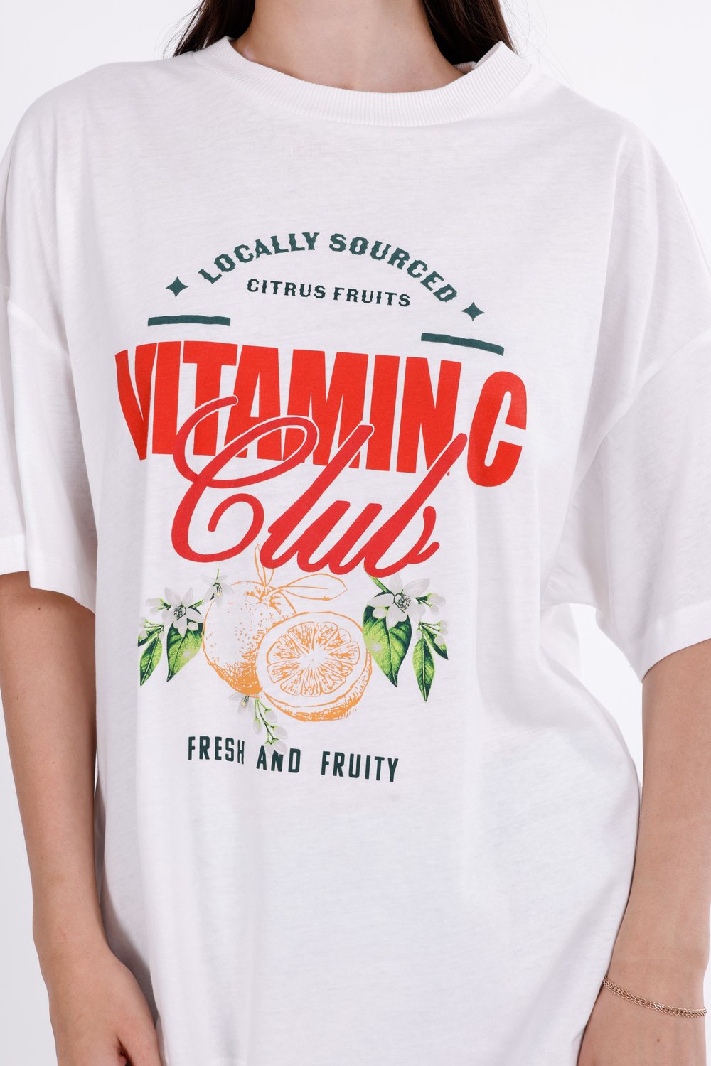 Baskılı Oversize T-Shirt