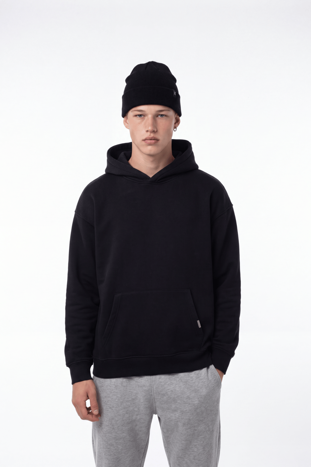 Oversize Kapüşonlu Sweatshirt