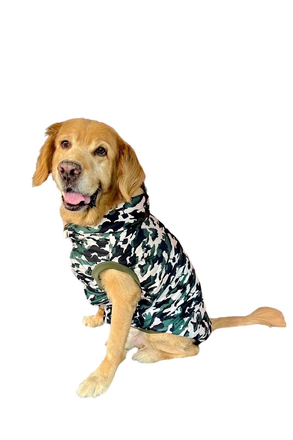 Büyük Irk Soldier Köpek Puf Yelek (11 KG-45 KG)