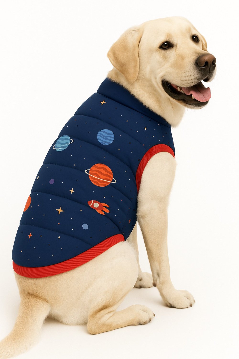 Büyük Irk Space Anorak Puf Yelek