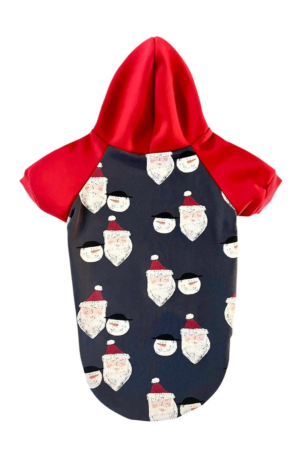Büyük Irk Yılbaşı Santa & Snowman Köpek Kıyafeti Köpek Sweati (11-45kg)