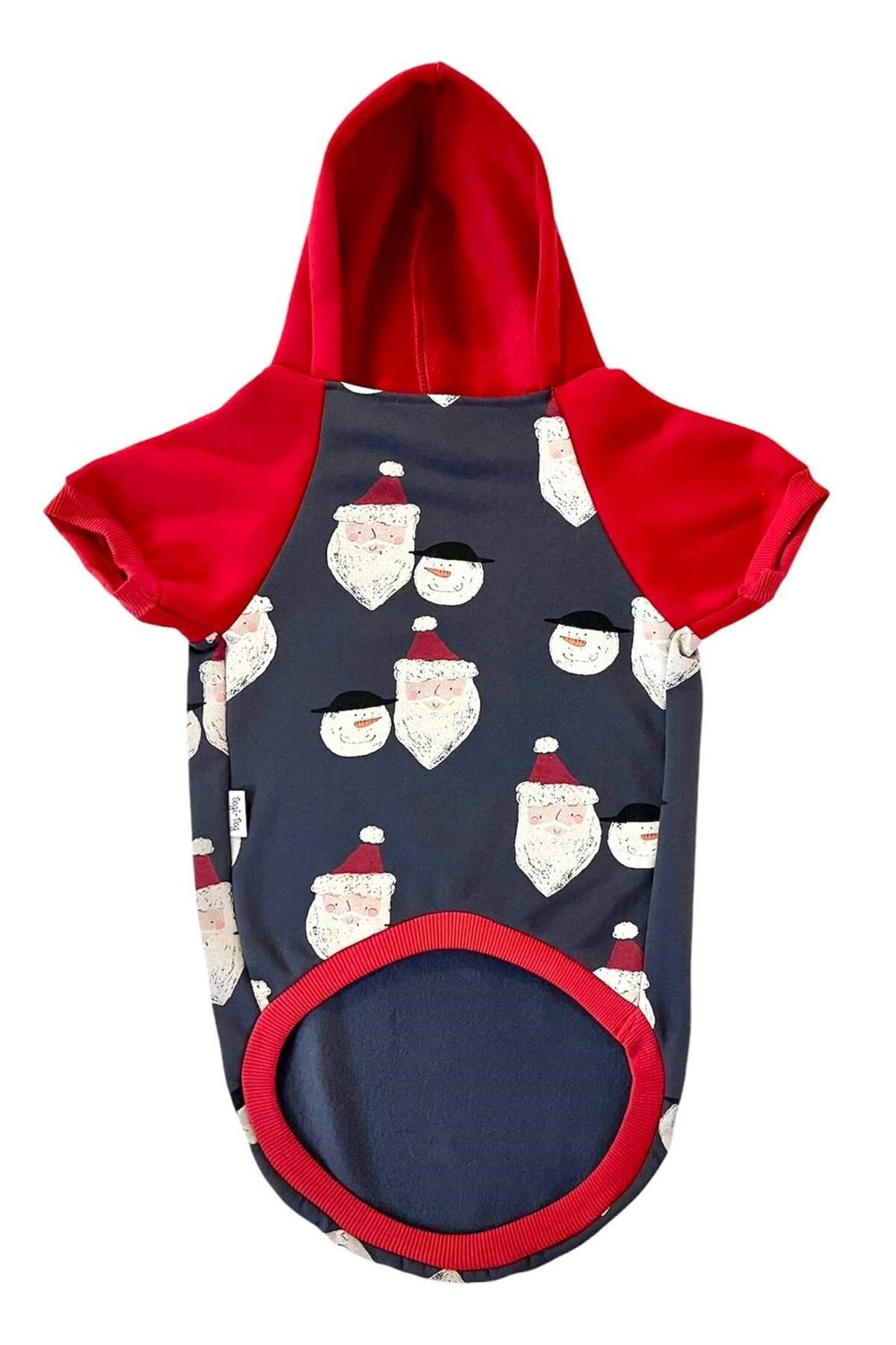 Büyük Irk Yılbaşı Santa & Snowman Köpek Kıyafeti Köpek Sweati (11-45kg)