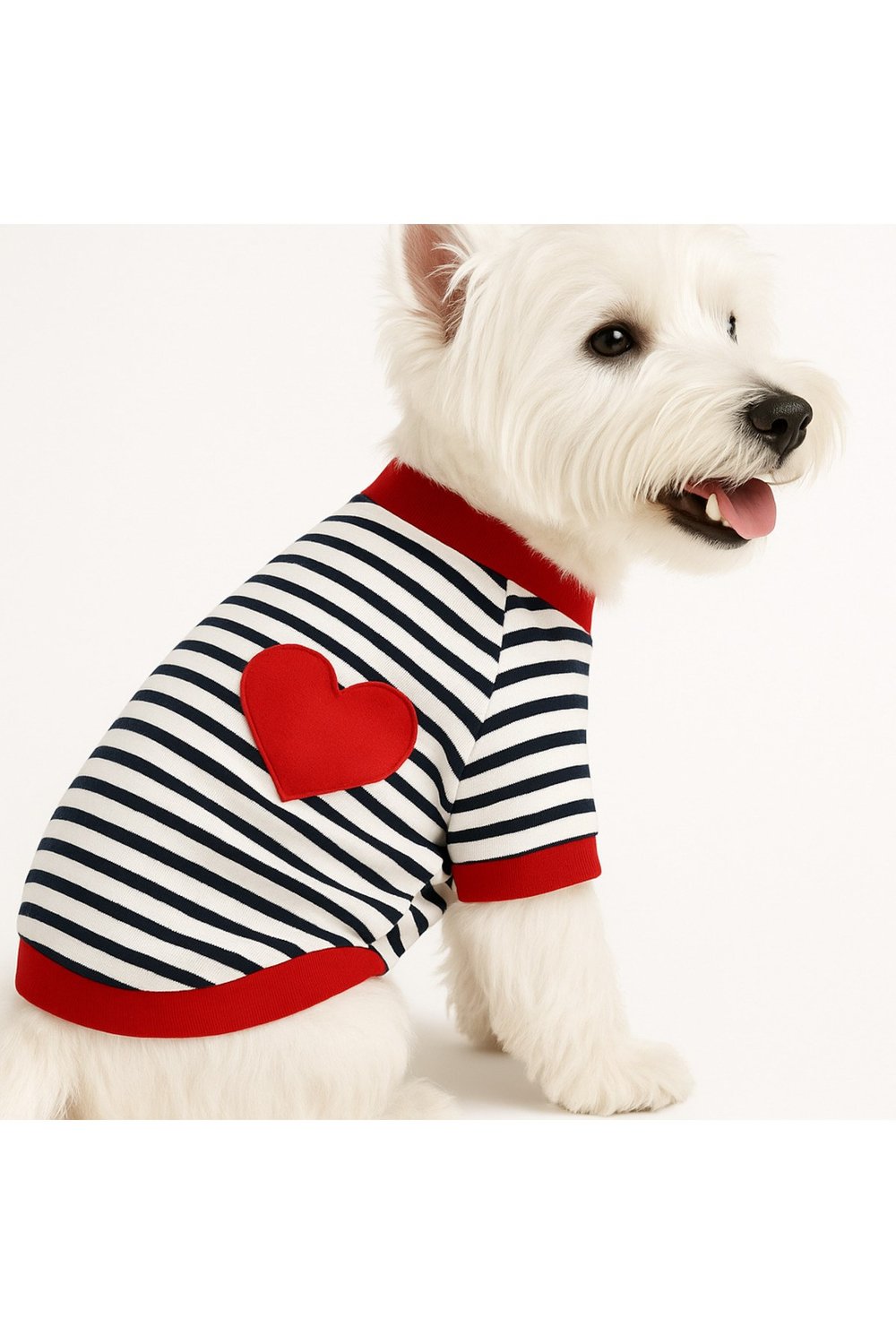 Dogi&Dog Küçük Irk Heart Kedi - Köpek Tshirth (0,5-10 KG)
