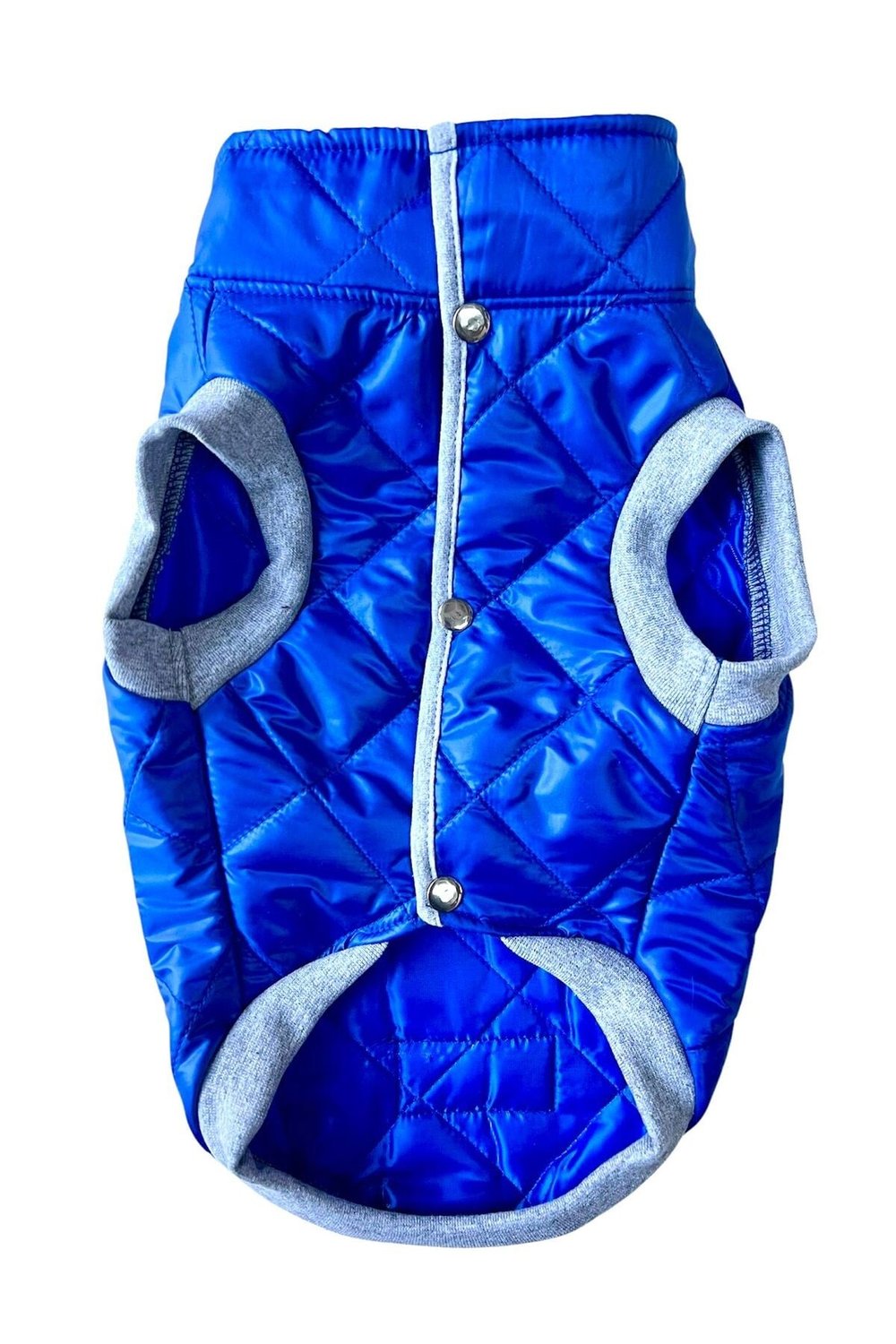 Küçük Irk Mavi Anorak Puf Kedi Köpek Kıyafeti Yelek (01-11 KG)
