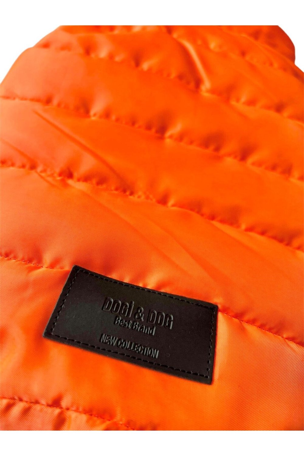 Küçük Irk Neon Orange Anorak Puf Kedi Köpek Kıyafeti Yeleği (01-11kg)