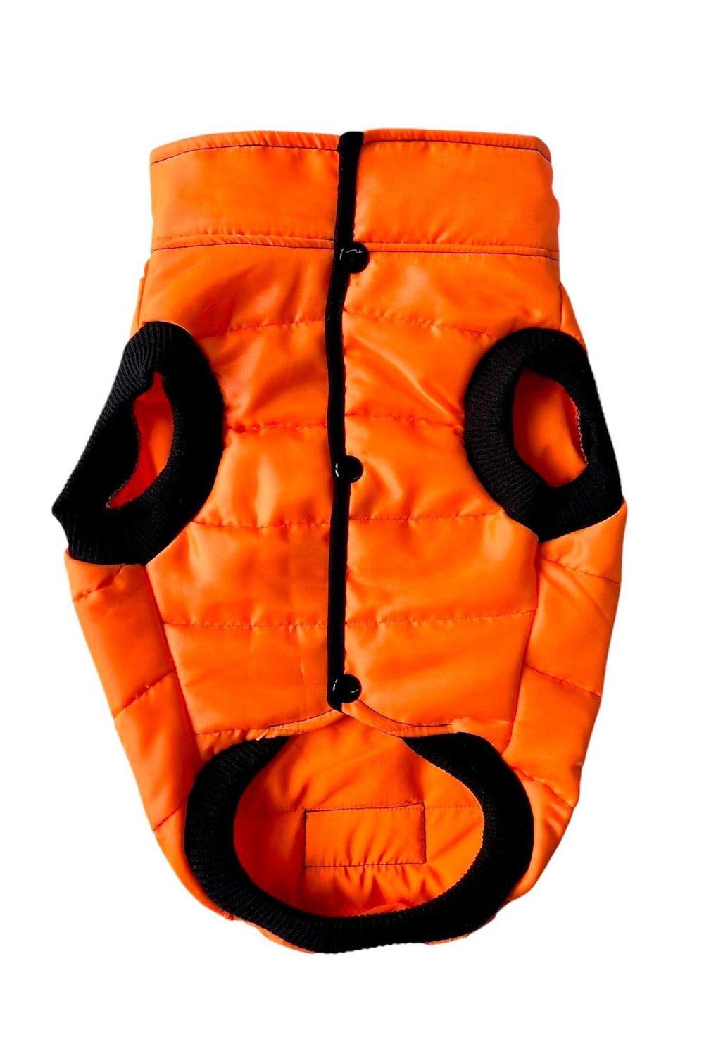 Küçük Irk Neon Orange Anorak Puf Kedi Köpek Kıyafeti Yeleği (01-11kg)
